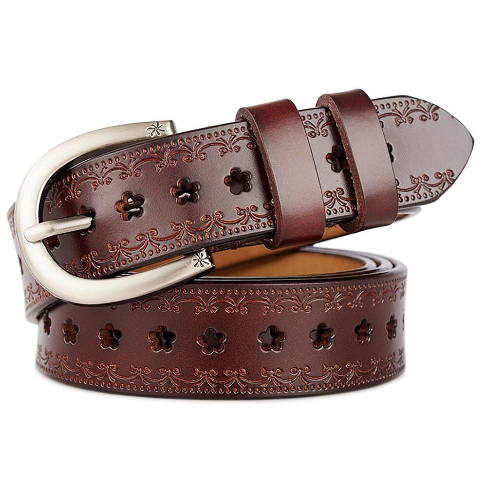 7715 Women-leather-belt For Jeans Pants